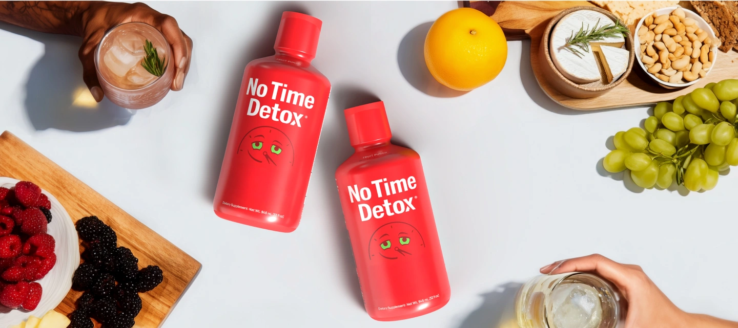 Notime Detox Product banner